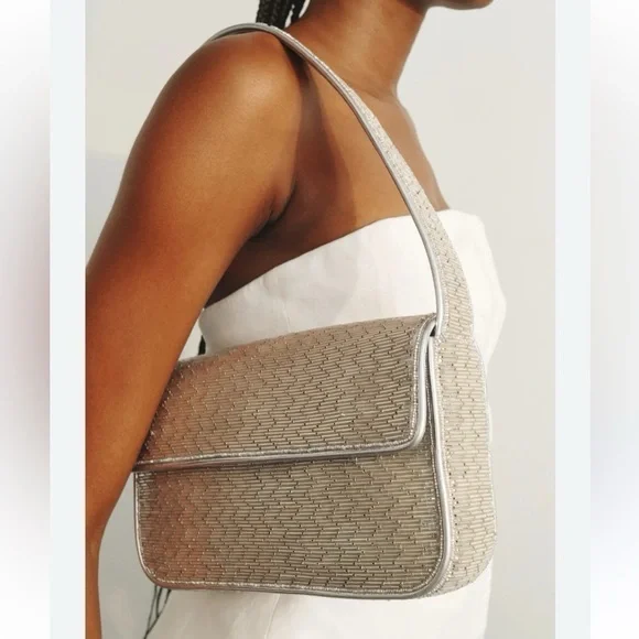 STAUD Tommy bag in Silver - Picture 4 of 4